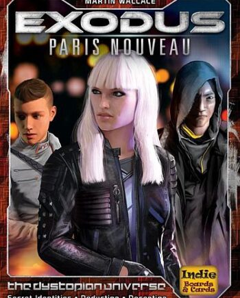 Exodus: Paris Nouveau Bluffing Card Game  Dystopian Universe