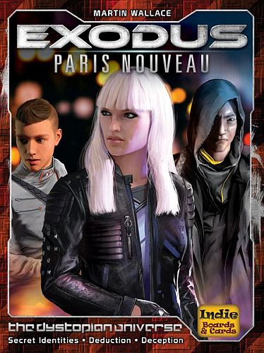 Exodus: Paris Nouveau Bluffing Card Game  Dystopian Universe