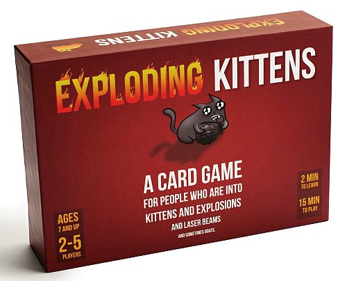 Exploding Kittens  Engelsk    Card Game About Kittens And Explosions And Sometimes Goats