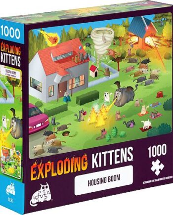 Exploding Kittens: Housing Boom Puzzle  1000 Pieces