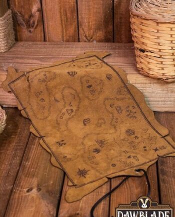 Explorer Map  Split Leather Rawblade One Size Live Rollespils Tilbeh 195 184