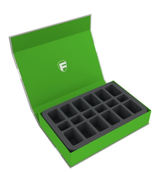Feldherr Magnetic Box  Green  For Kill Team: Rogue Trader