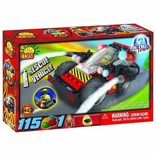 Fire Rescue Vehicle  Cobi Construction Blocks