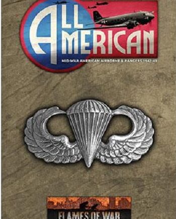 Flames Of War All American Mw Paratrooper Book And Cards  A4 Booklet  20 Pages   Cards