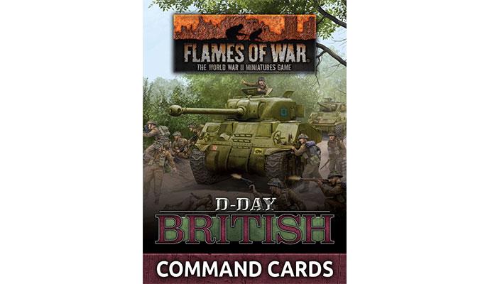 Flames Of War  Quot  -day British Quot  Command Cards  47 Cards