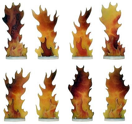 Flames Of War Tilbeh 195 184   Destroyed Markers