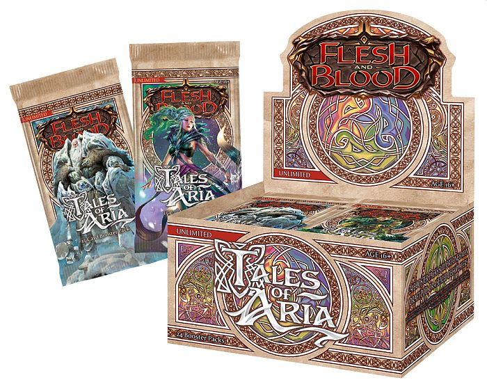 Flesh And Blood: Tales Of Aria Booster Pack  Unlimited