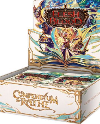 Flesh And Blood Tcg: Compendium Of Rathe Booster Box