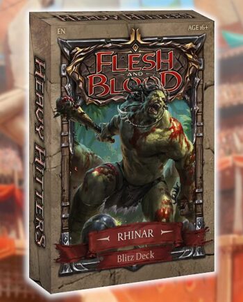 Flesh And Blood Tcg: Heavy Hitters Blitz Deck: Rhinar  Brute