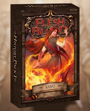 Flesh And Blood Tcg: History Pack   Blitz Deck: Kano  Wizard