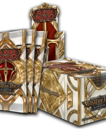 Flesh And Blood Tcg: Mastery Pack: Warrior Booster Display  Box  12 Packs