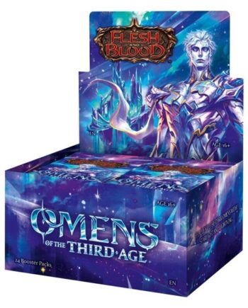 Flesh And Blood Tcg: Omens Of The Third Age Booster Display  Box  24 Packs