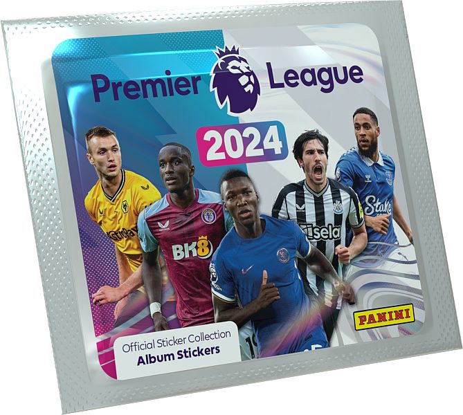 Fodbold-stickers Klisterm 195 166 Rker: Premier League 2024 Booster Pack