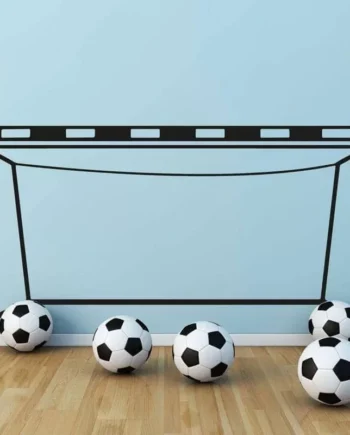 Fodboldmål Wallsticker