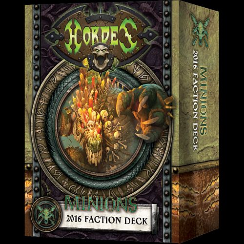 Forces Of Hordes: 2016 Faction Deck Mk  Iii Minions Color Stat Cards Pip-91114