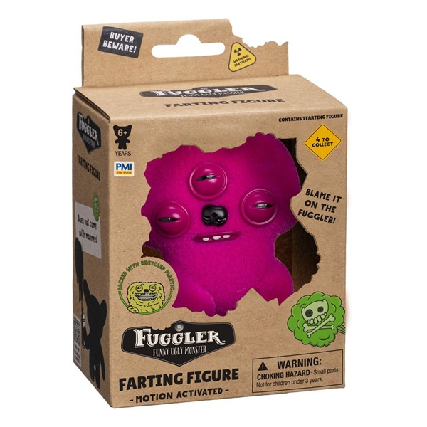 Fuggler: Annoyed Alien Purple Farting Figure