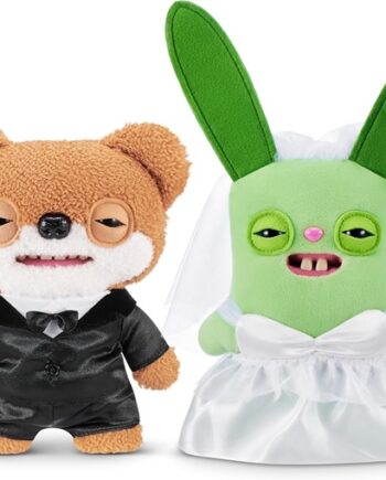 Fuggler: Wedding Day Teddy Bear Nightmare   Bride To Rabid Rabbit Plush Figure 23cm   -pack