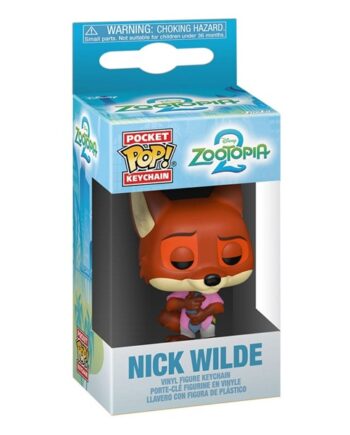 Funko Pocket Pop: Disney Zootopia   Nick Wilde Vinyl Keychains   Cm