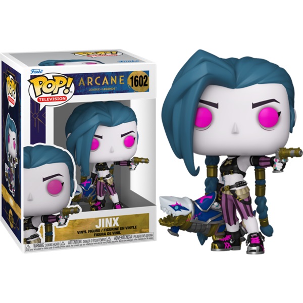 Funko Pop: Arcane League Of Legends Jinx  1602 Games Vinyl Figure 9cm