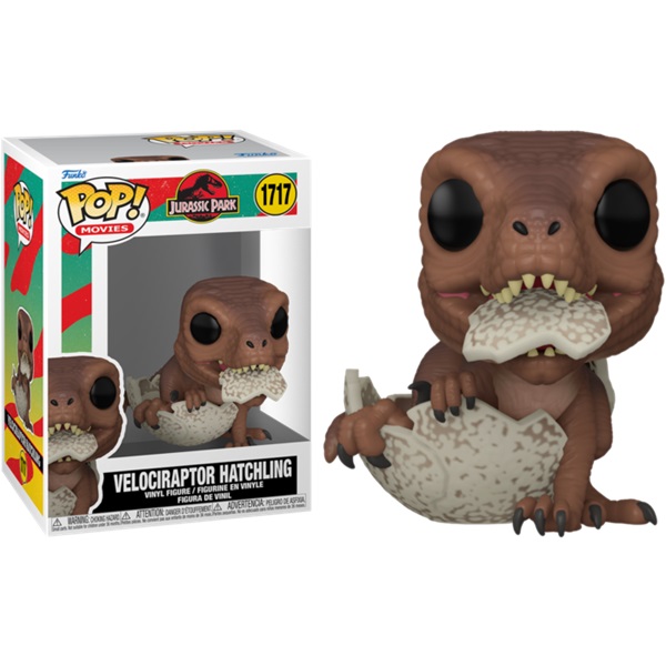 Funko Pop: Jurassic Park Velociraptor Hatchling  1717 Movies Vinyl Figure 9cm