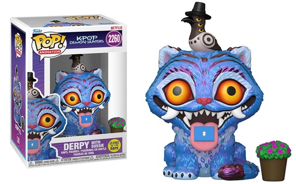 Funko Pop: Kpop Demon Hunters Derpy With Sussie 2260 Animation Vinyl Figure 9cm