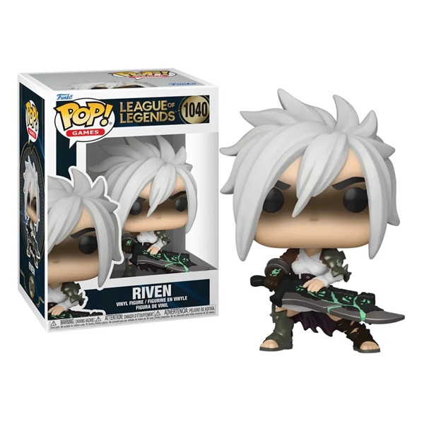 Funko Pop: League Of Legends Riven With Broken Blade 1040 Games Vinyl Figure 9cm