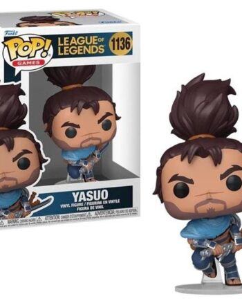 Funko Pop: League Of Legends Yasuo  1136 Games Vinyl Figure 9cm