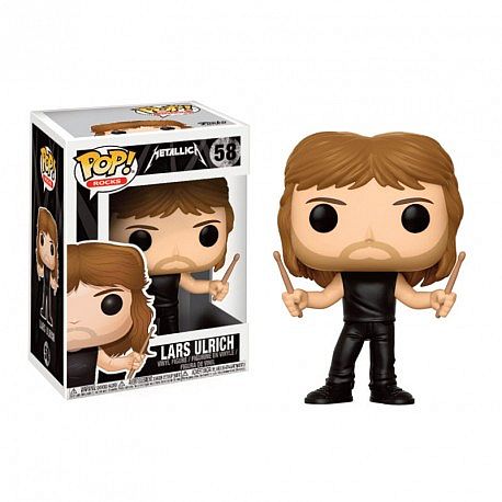 Funko Pop: Metallica Lars Ulrich Figure