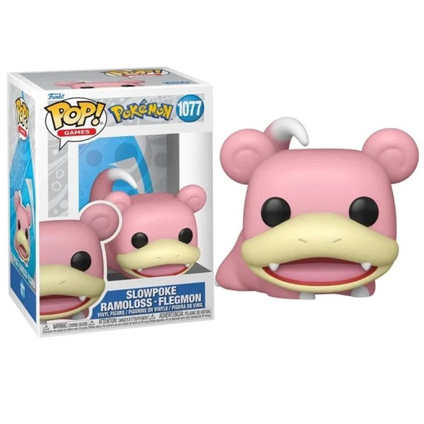 Funko Pop: Pokemon Slowpoke 1077 Games Vinyl Figure 9cm