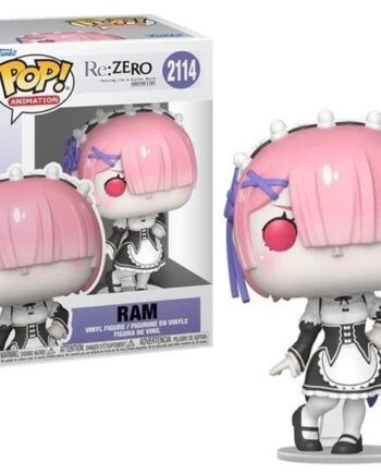 Funko Pop: Re: Zero Starting Life In Another World Ram  2114 Animation Vinyl Figure 9cm