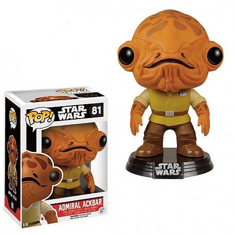 Funko Pop: Star Wars Admiral Ackbar  Episode Vii  Figure