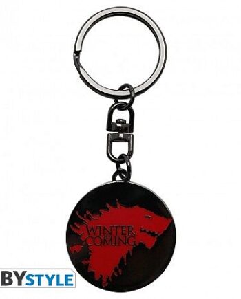 Game Of Thrones Winter Is Coming Keychain     195 184 Glering