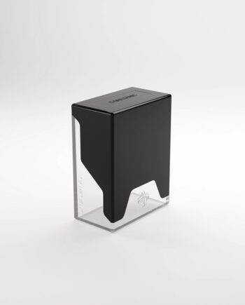 Gamegenic Deck Box: Bastion 50    Black Clear  Sort Transparent