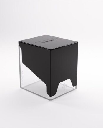 Gamegenic Deck Box: Bastion 100    Black Clear  Sort Transparent