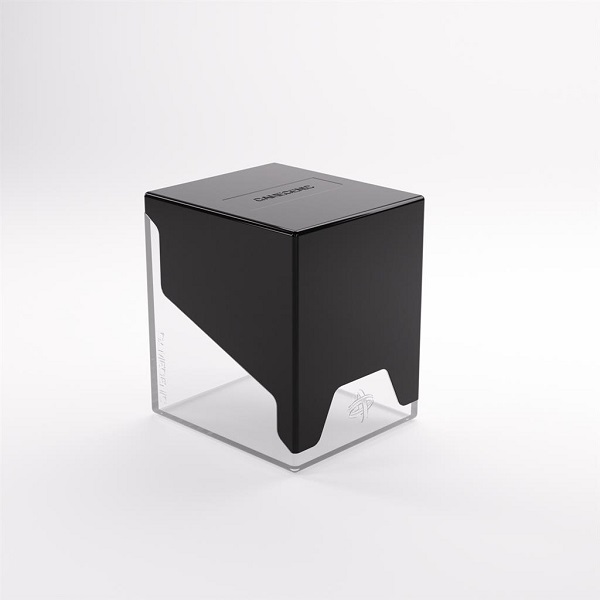 Gamegenic Deck Box: Bastion 100    Black Clear  Sort Transparent