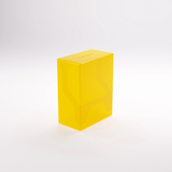 Gamegenic Deck Box: Bastion 50    Yellow  Gul