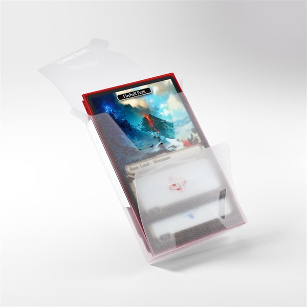 Gamegenic Deck Box: Cube Pocket 15  Clear  Transparent     Pieces