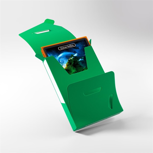 Gamegenic Deck Box: Cube Pocket 15  Green  Gr 195 184       Pieces