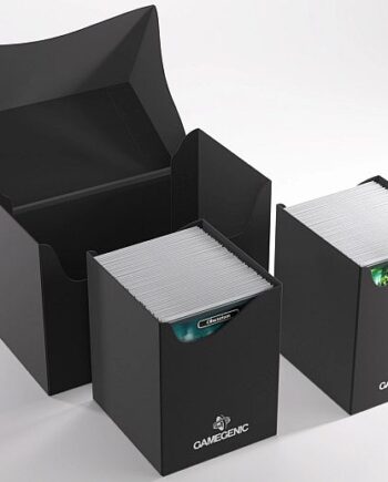 Gamegenic Deck Box: Double Deck Holder 200    Black  Sort
