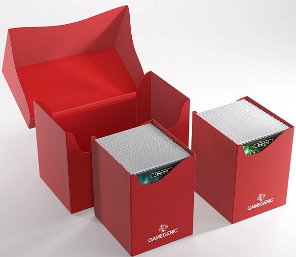 Gamegenic Deck Box: Double Deck Holder 200    Red    195 184