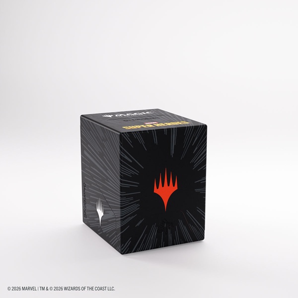Gamegenic Deck Box: Magic: The Gathering Marvel Super Heroes Bastion 100    Comic Burst Black