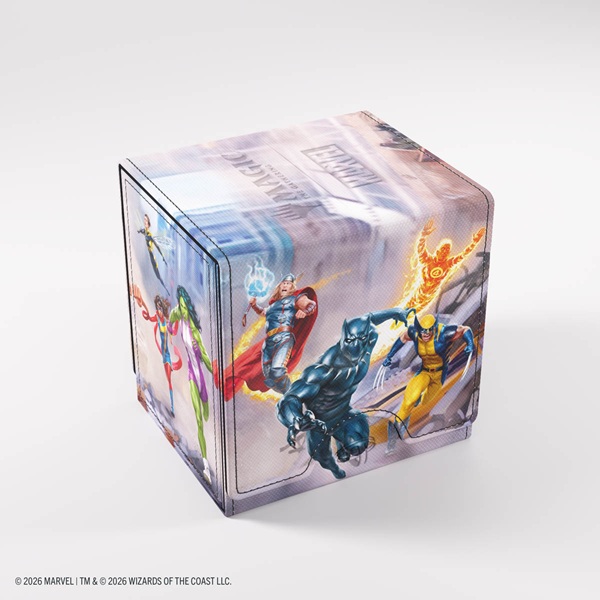 Gamegenic Deck Box: Magic: The Gathering Marvel Super Heroes Sidekick Pro 100    Marvel Super Heroes