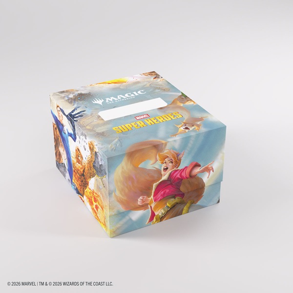 Gamegenic Deck Box: Magic: The Gathering Marvel Super Heroes Sideloading Soft Crate 100    The Fantastic Four Go Nuts