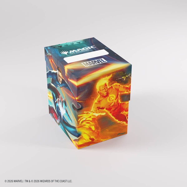 Gamegenic Deck Box: Magic: The Gathering Marvel Super Heroes Soft Dynacrate 100    Fantastic Four Unleashed
