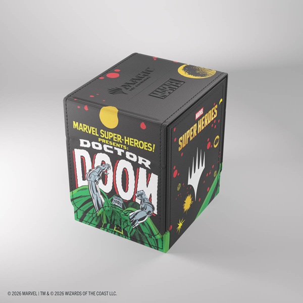 Gamegenic Deck Box: Magic: The Gathering Marvel Super Heroes Squire 100    Doctor Doom
