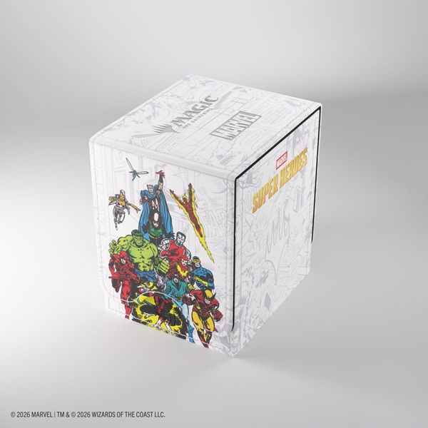 Gamegenic Deck Box: Magic: The Gathering Marvel Super Heroes Squire 100    Marvel Age