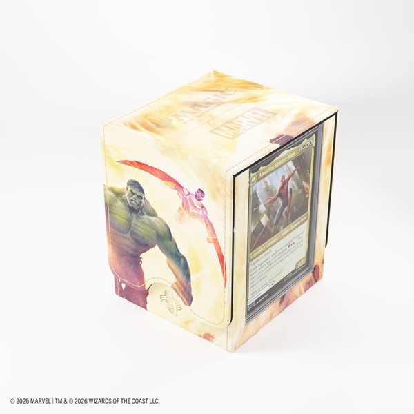 Gamegenic Deck Box: Magic: The Gathering Marvel Super Heroes Squire Plus 100    Door Of Destinies
