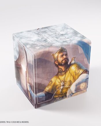 Gamegenic Deck Box: Magic: The Gathering The Hobbit Sidekick Pro 100    Bard  King Of Dale Smaug  Wicked Worm