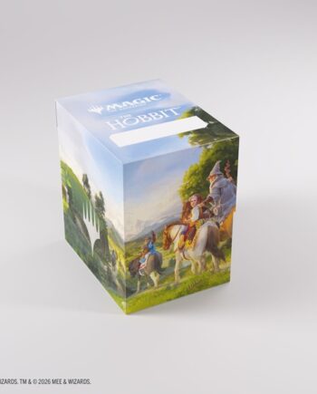 Gamegenic Deck Box: Magic: The Gathering The Hobbit Soft Crate 80  Leaving Hobbiton Troop Of Ponies