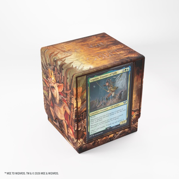 Gamegenic Deck Box: Magic: The Gathering The Hobbit Squire Plus 100    Battle Of Goblin-town